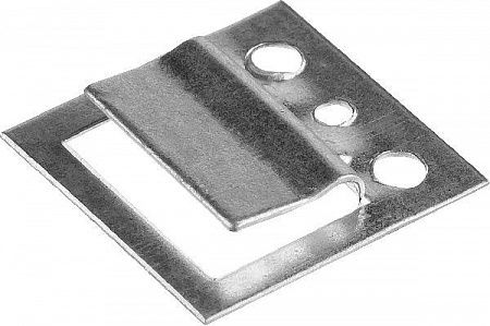 ЗУБР Кляймер 1 мм, крепеж для вагонки, цинк, 100 шт (3075-01)