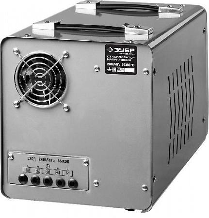 ЗУБР 10000ВА 10 кВт, Автоматический стабилизатор напряжения, Профессионал (59380-10)