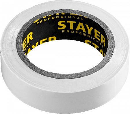 STAYER Protect-10 15 мм х 10 м белая не поддерживает горение,Изоляционная лента пвх, PROFESSIONAL (12291-W)