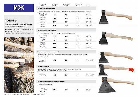 Кованый топор Ижсталь-ТНП А0-0.6, 680/1000 г, деревянная рукоятка, 400 мм