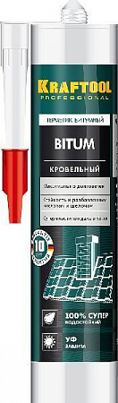 KRAFTOOL Bitum 300 мл черный, Битумный герметик (41261)